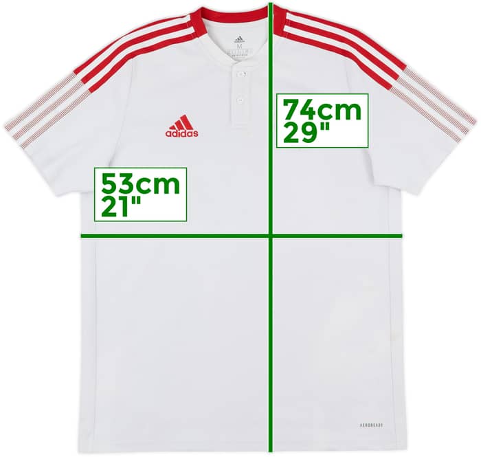 2021-22 Manchester United adidas Polo Shirt - 5/10 - (M)