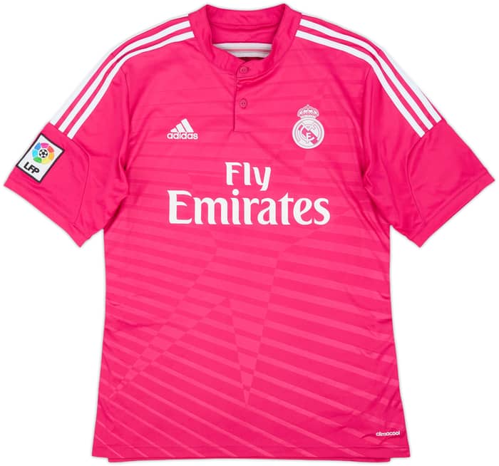 2014-15 Real Madrid Away Shirt James #10 - 7/10 - (L)