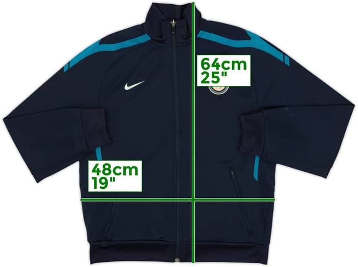 2010-11 Inter Milan Nike Track Jacket - 8/10 - (14-15 Years)