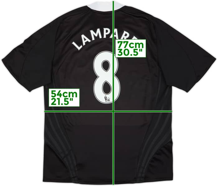 2008-09 Chelsea Player Issue Away Shirt Lampard #8 - 7/10 - (L)