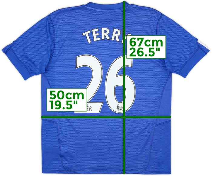 2009-10 Chelsea Home Shirt Terry #26 - 7/10 - (M)