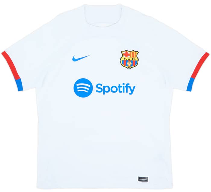 2023-24 Barcelona Away Shirt - 6/10 - (L)