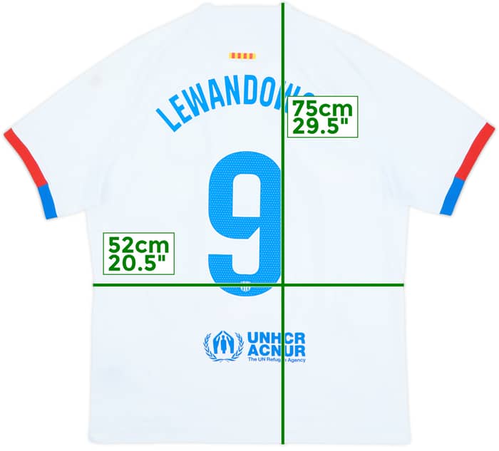 2023-24 Barcelona Away Shirt - 6/10 - (L)