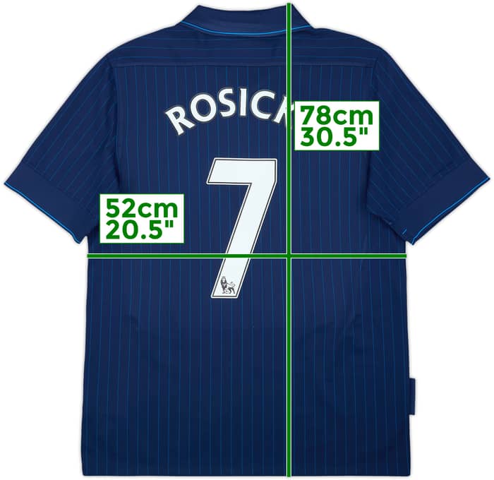 2009-10 Arsenal Away Shirt Rosicky #7 - 6/10 - (M)
