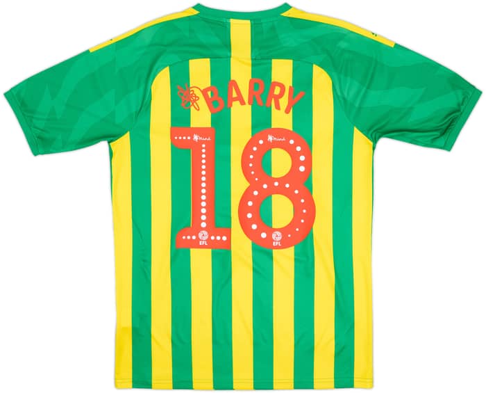 2019-20 West Brom Away Shirt Barry #18 - 10/10 - (M)