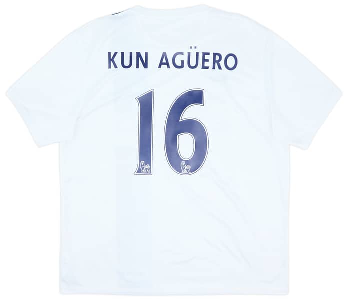 2013-14 Manchester City Third Shirt Kun Aguero #16 - 5/10 - (XL)