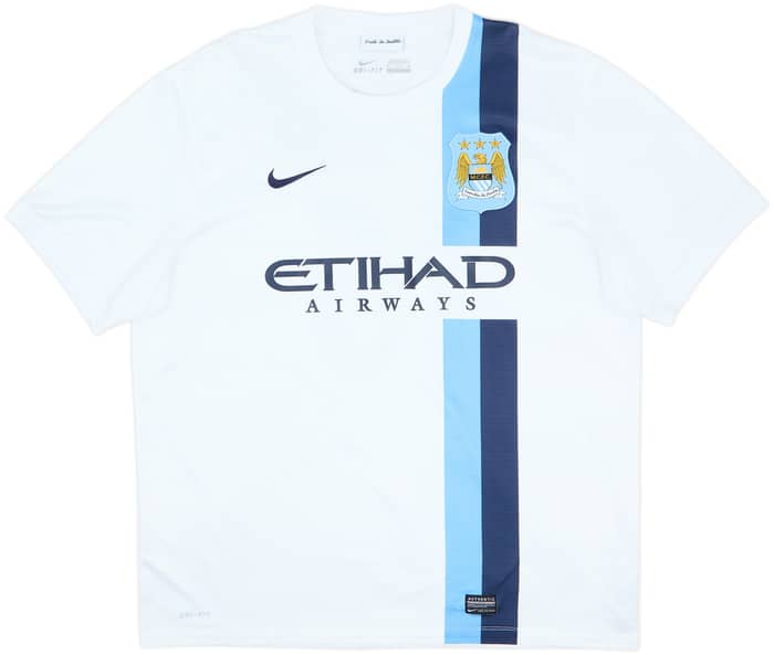 2013-14 Manchester City Third Shirt Kun Aguero #16 - 5/10 - (XL)