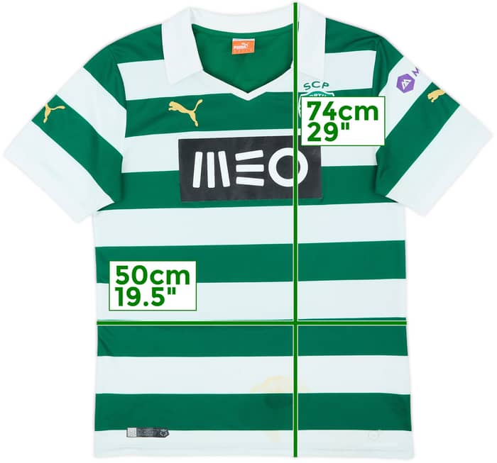 2013-14 Sporting CP Home Shirt - 5/10 - (M)