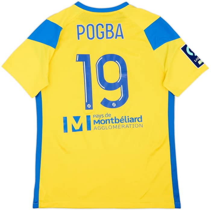 2021-22 Sochaux Home Shirt Pogba #19 - 7/10 - (L)