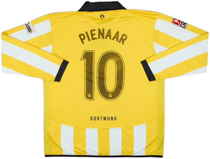 2006-07 Borussia Dortmund Home L/S Shirt Pienaar #10 - 6/10 - (XXL)