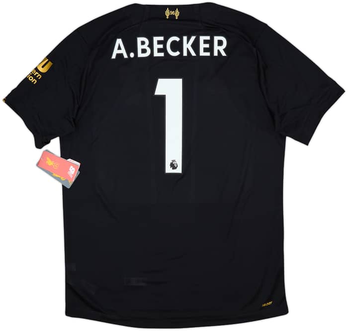 2019-20 Liverpool GK Shirt A.Becker #1 (L)