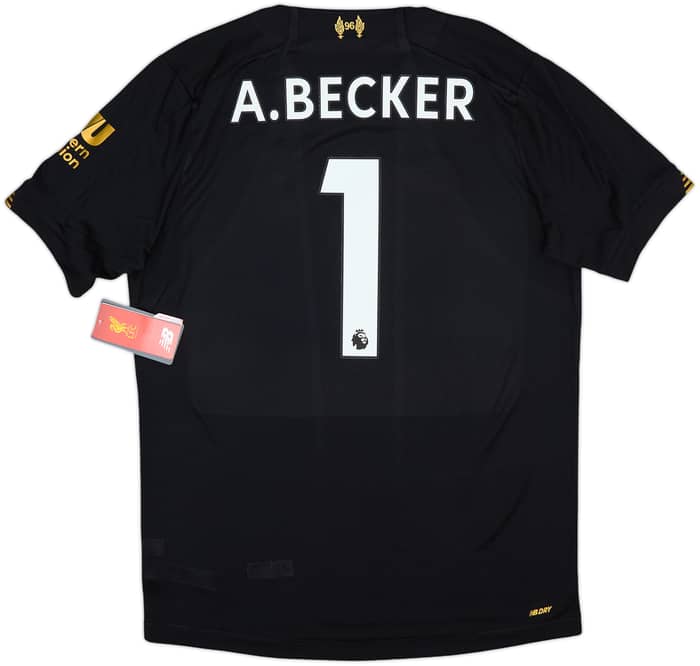 2019-20 Liverpool GK Shirt A.Becker #1 (M)