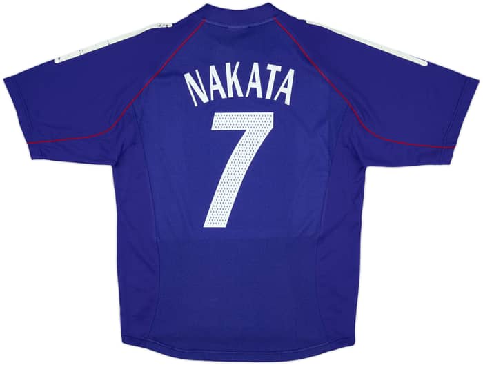 2002-04 Japan Home Shirt Nakata #7 (L)
