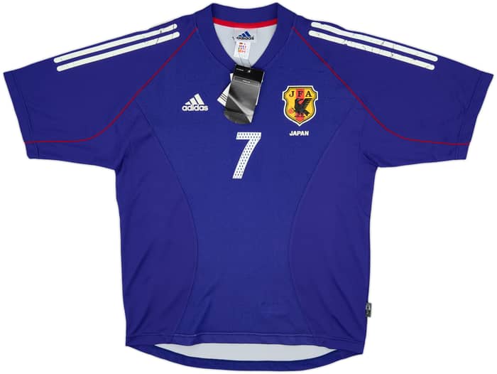 2002-04 Japan Home Shirt Nakata #7 (L)
