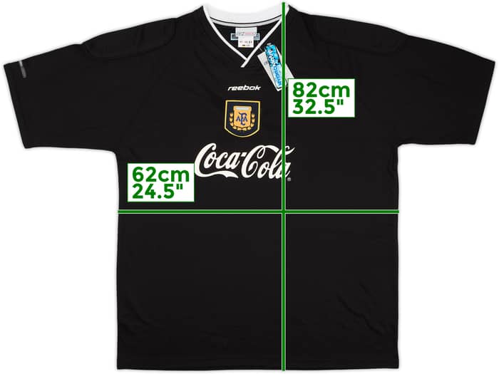 1999-00 Argentina Reebok Training Shirt (XL)
