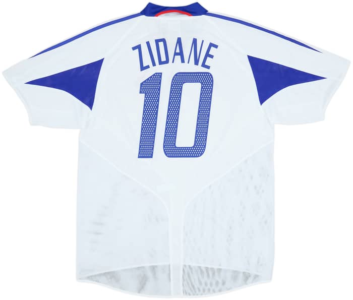 2004-06 France Away Shirt Zidane #10 (L)