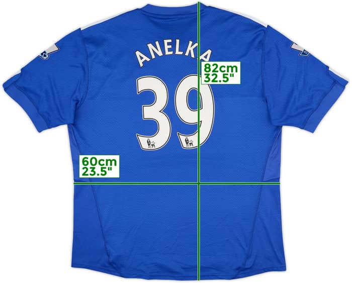 2009-10 Chelsea Home Shirt Anelka #39 - 6/10 - (XXL)