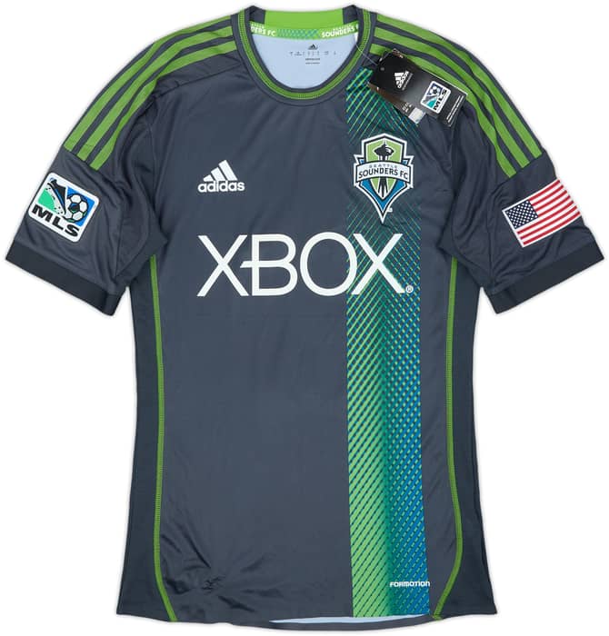 Camiseta auténtica de visitante del Seattle Sounders 2013-14 Dempsey #2 (S)