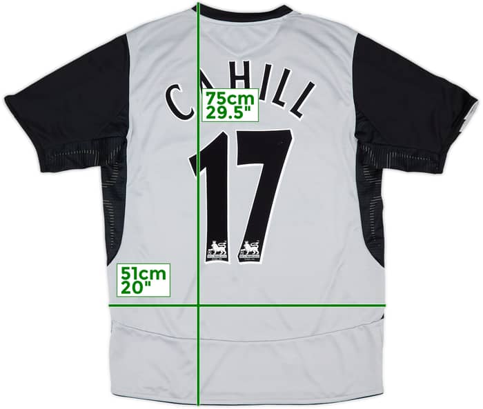 2005-06 Everton Away Shirt Cahill #17 (M)