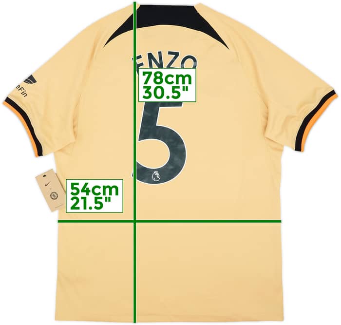 2022-23 Chelsea Third Shirt Enzo #5 (L)