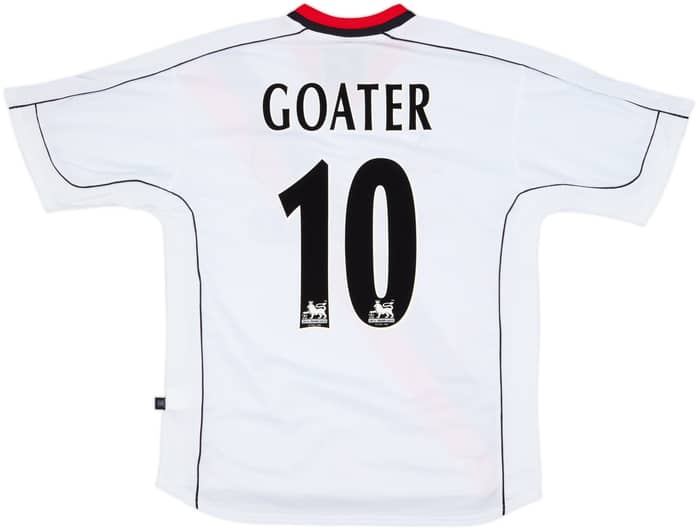 2002-03 Manchester City Away Shirt Goater #10 (M)
