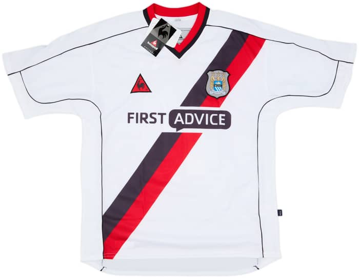 2002-03 Manchester City Away Shirt Goater #10 (M)