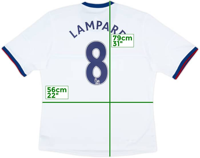 2013-14 Chelsea Away Shirt Lampard #8 (XL)