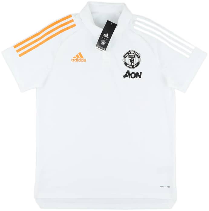 2020-21 Manchester United adidas Polo Shirt (M)