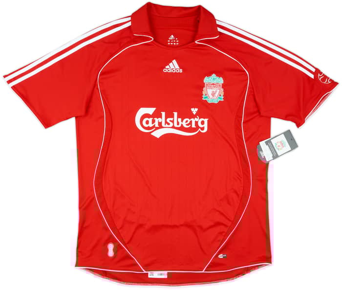 2006-08 Liverpool Home Shirt Alonso #14 (L)