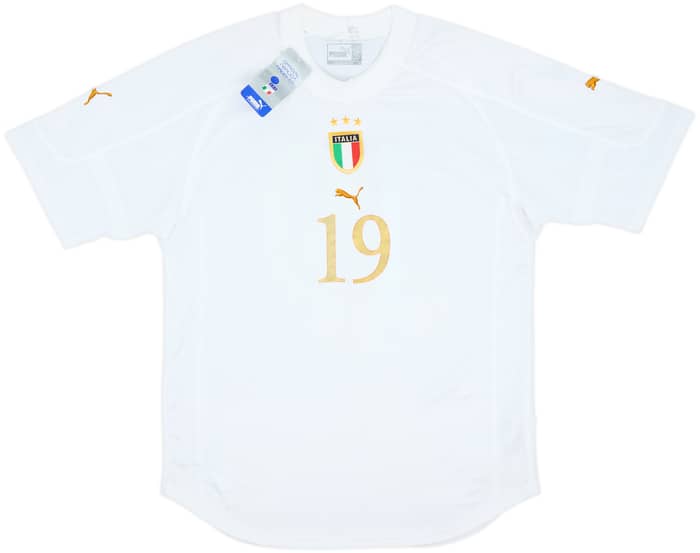 2004-06 Italy Player Issue Away Shirt #19 (XL)