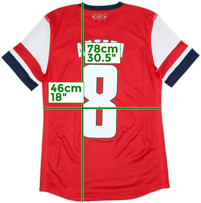 2012-14 Arsenal Player Issue Home Shirt Arteta #8 (M)
