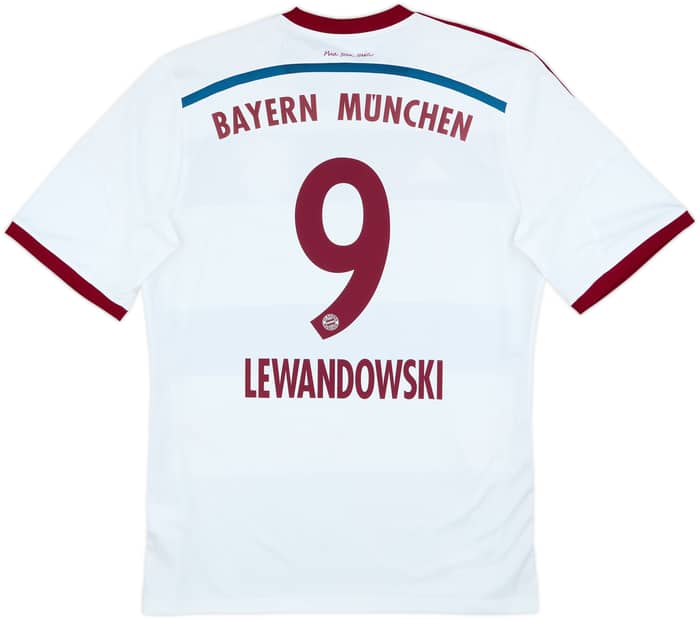 2014-15 Bayern Munich Away Shirt Lewandowski #9 (L)