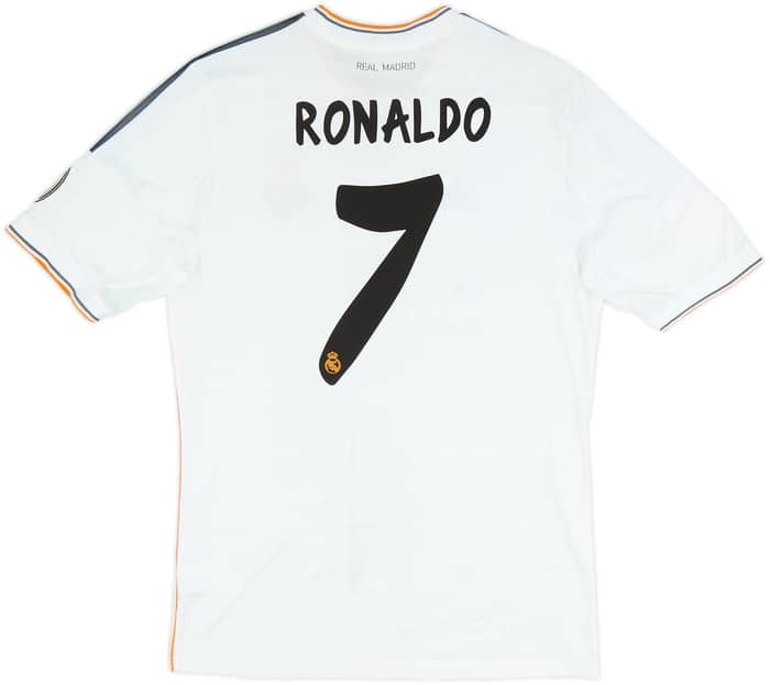 2013-14 Real Madrid Home Shirt Ronaldo #7 (L)
