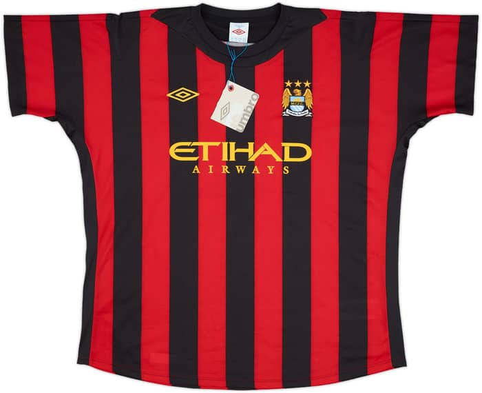 2011-12 Manchester City Away Shirt Kun Aguero #16 (XXL)