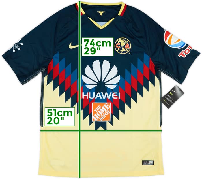 2018-19 Club America Away Shirt (M)