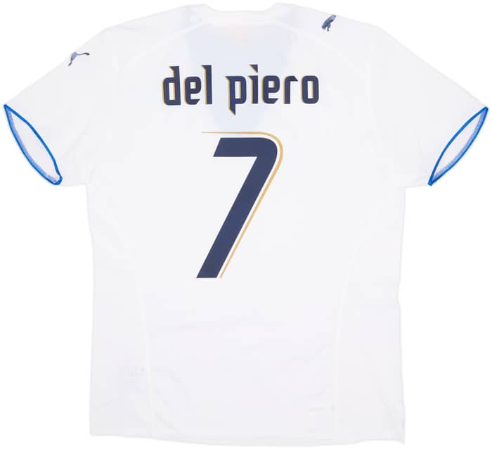 2006 Italy Away Shirt Del Piero #7 (XL)
