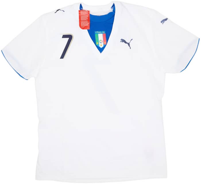 2006 Italy Away Shirt Del Piero #7 (XL)