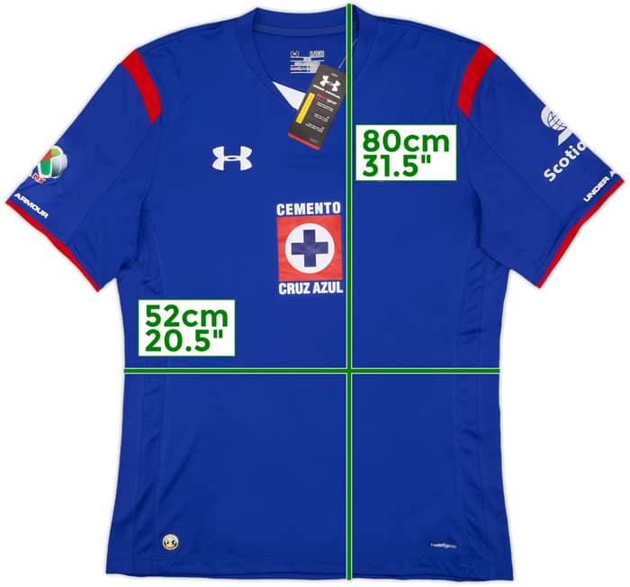 2014-15 Cruz Azul Home Shirt (XL)