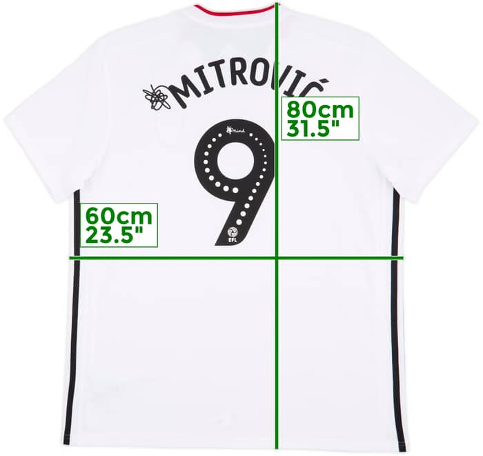 2019-20 Fulham Home Shirt Mitrovic #9 (XL)