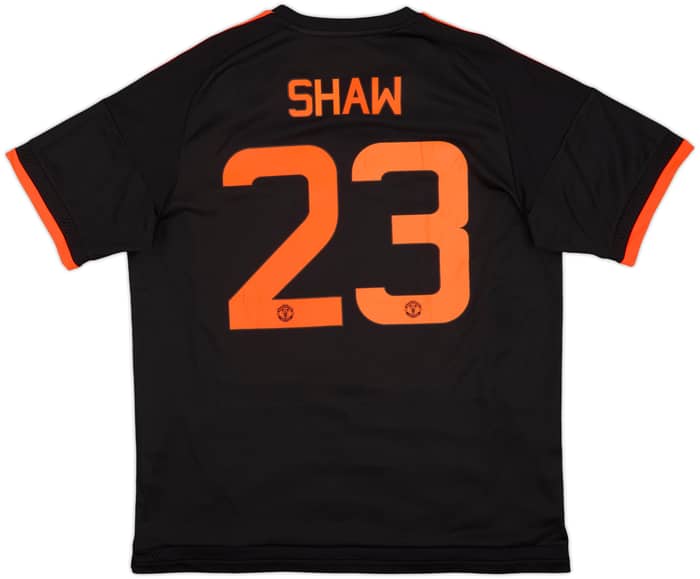2015-16 Manchester United Third Shirt Shaw #23 (XL)