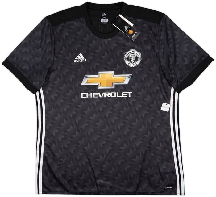 2017-18 Manchester United Authentic Away Shirt Martial #11 (XXL)