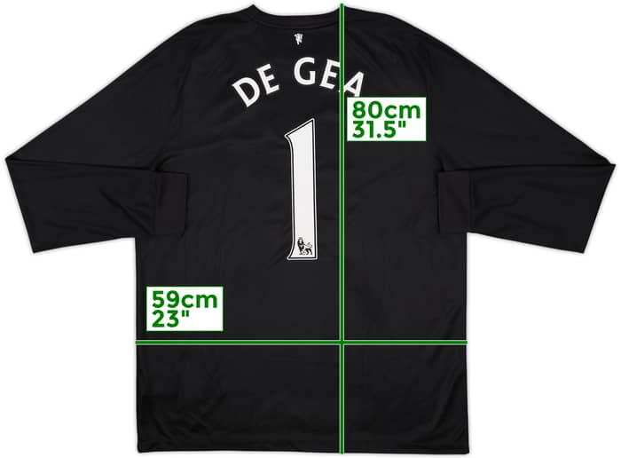 2014-15 Manchester United GK Shirt De Gea #1 (XL)