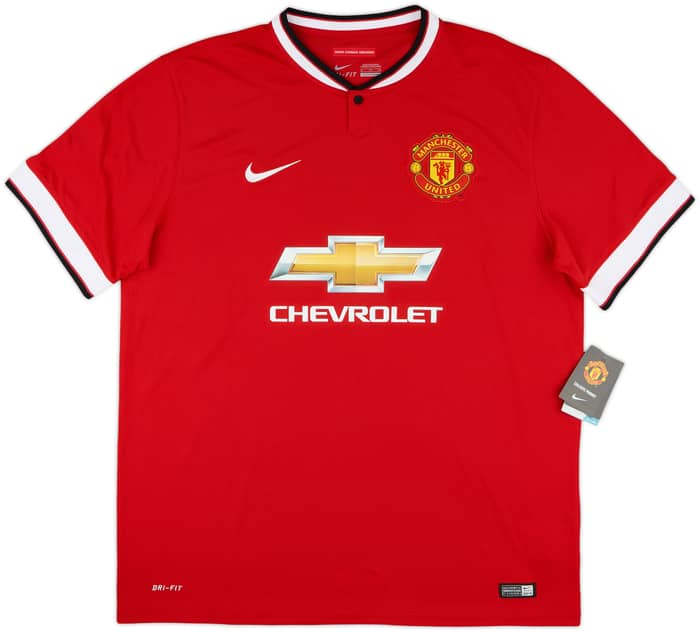2014-15 Manchester United Home Shirt Di Maria #7 (XL)