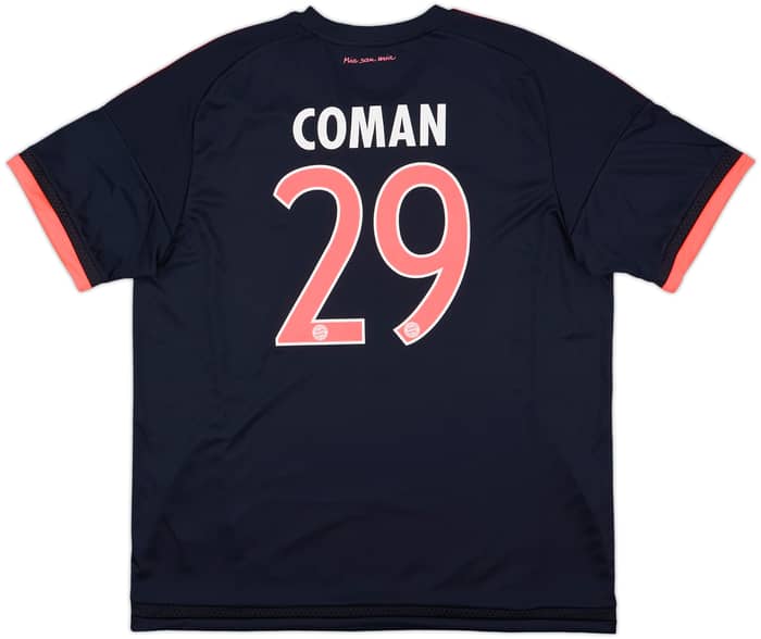 2015-16 Bayern Munich Third Shirt Coman #29 (XL)