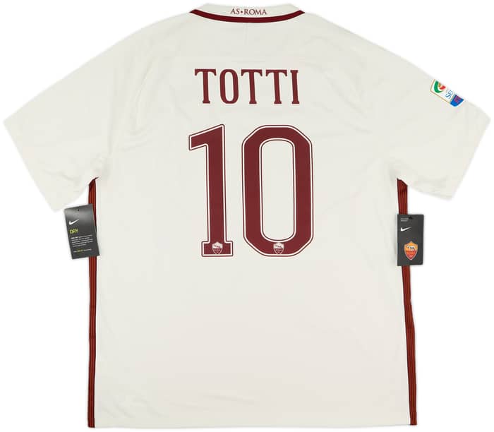 2016-17 Roma Away Shirt Totti #10 (XL)