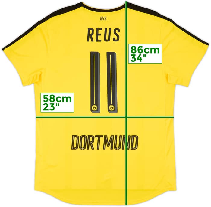 2016-17 Borussia Dortmund Home Shirt Reus #11 (XL)