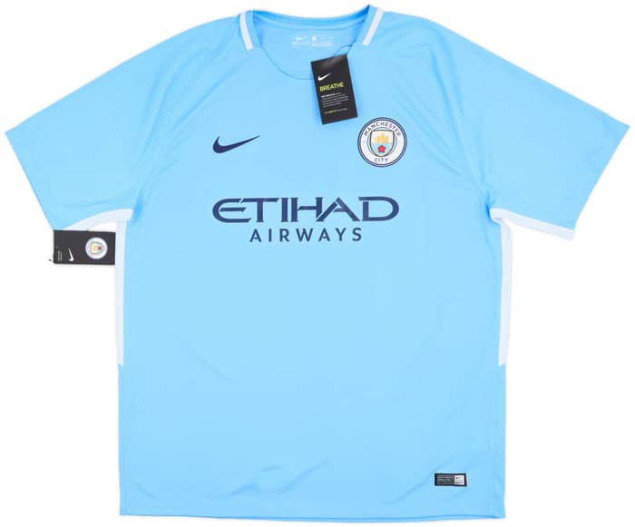2017-18 Manchester City Home Shirt De Bruyne #17 (XL)