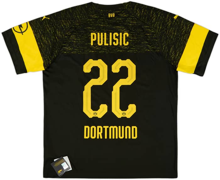 2018-19 Borussia Dortmund Away Shirt Pulisic #22 (XL)