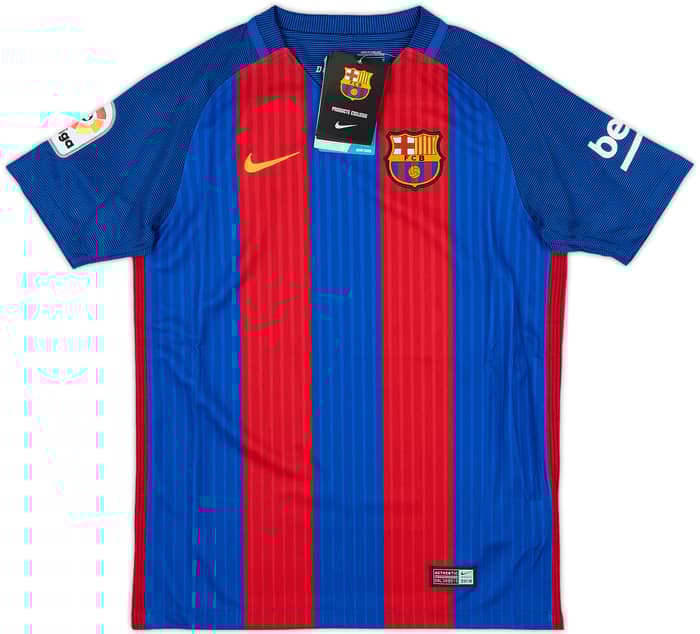 2016-17 Barcelona Home Shirt (M.Boys)