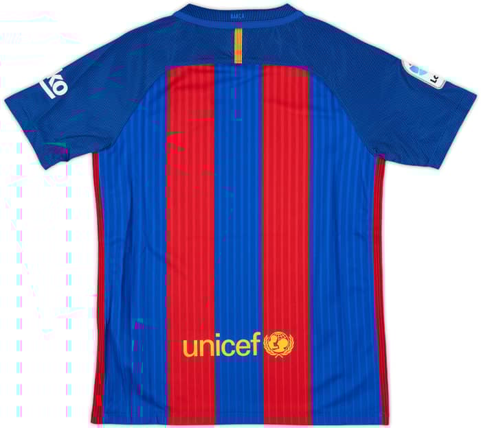 2016-17 Barcelona Home Shirt (M.Boys)